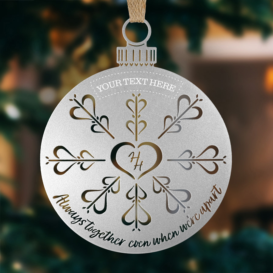 Snowflake Bauble Custom