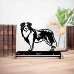 Border Collie Kitchen Roll Holder