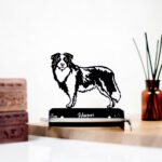 Border Collie Toilet Roll Holder