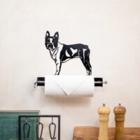 Boston-Terrier-Kitchen-Roll-Holder-2