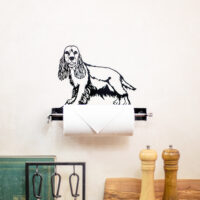 Cocker-Spaniel-Kitchen-Roll-Holder-2