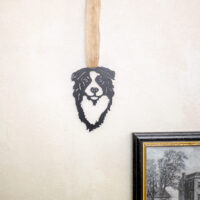 Border Collie Dog Decoration Ornament